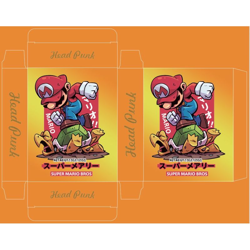 3.5G Mario Cannabis Packaging Box